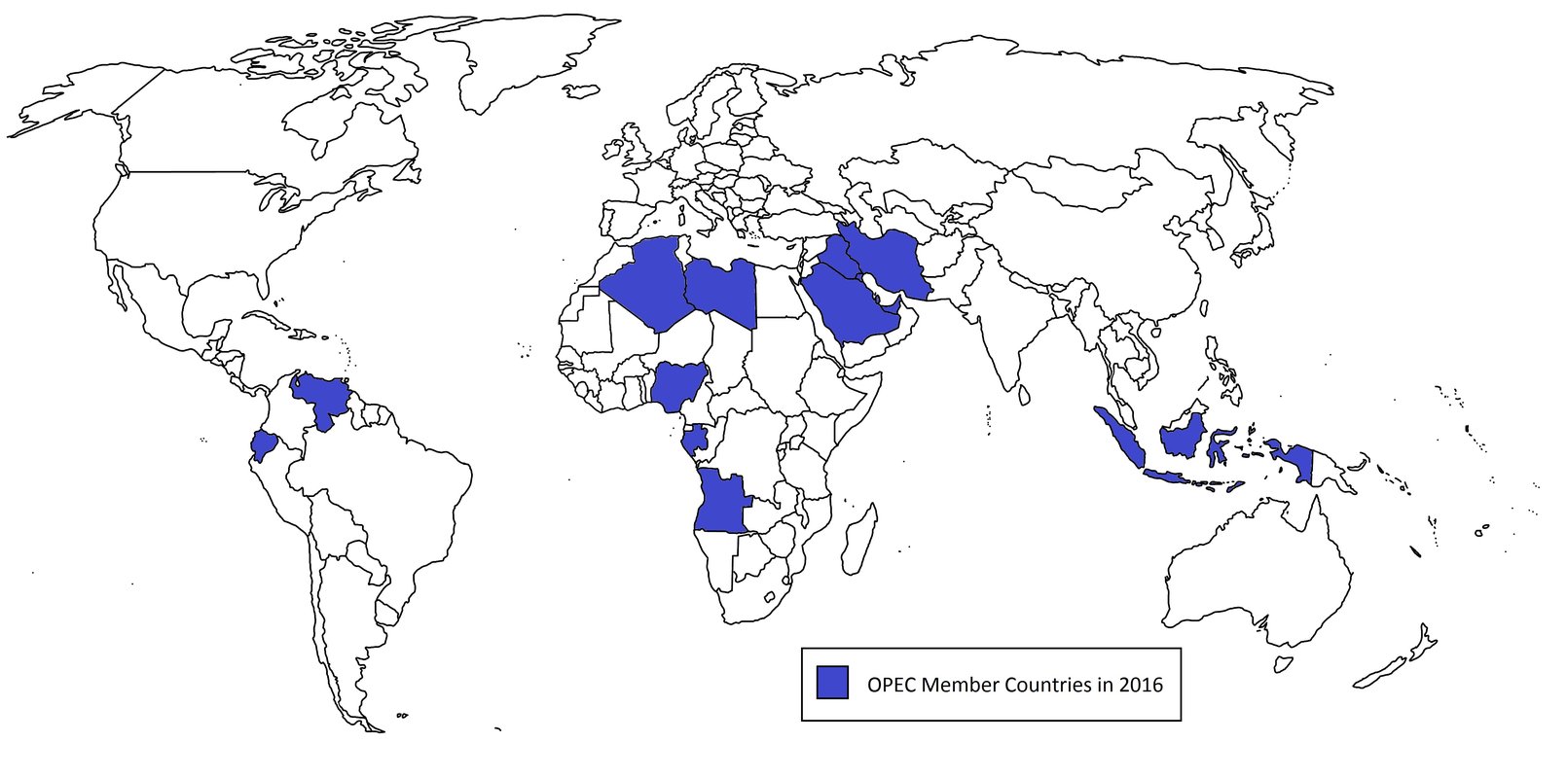 OPEC Map